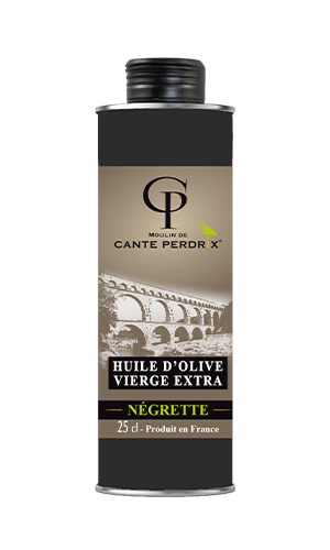 Huile d'olive vierge Négrette 25 cl-Moulin de Cante Perdrix