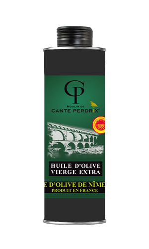 Huile d'olive vierge extra Nîmes AOP 25 cl-Moulin de Cante Perdrix